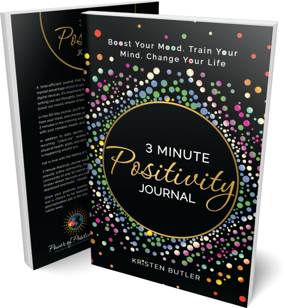 3 Minute Positivity Journal Cover